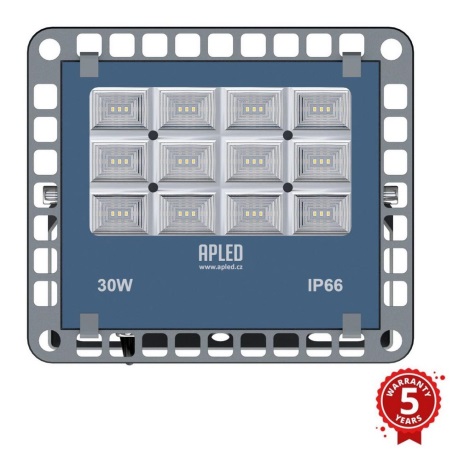 APLED - Āra LED prožektors PRO LED/30W/230V  IP66 3000lm 6000K