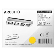 Arcchio - LED Starmetis VINCE 4xGU10/10W/230V