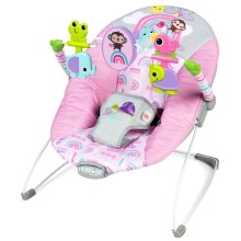 Bright Starts - Bērnu kustīgs šūpuļkrēsls PINK PARADISE
