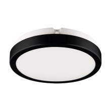 Brilagi - LED Vannas istabas griestu lampa PERA LED/12W/230V d. 18 cm IP65 melna
