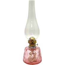 Eļļas lampa POLY 38 cm rozā