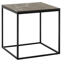 Kafijas galdiņš 52x50 cm, melns