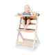 KINDERKRAFT - Bērnu barošanas krēsls ENOCK balts