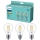 KOMPLEKTS 3x LED Spuldze VINTAGE Philips E27/4,3W/230V 2700K