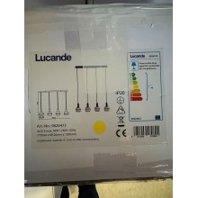 Lucande - Lustra ar auklu ABLY 4xE14/40W/230V