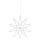 Markslöjd 705750 - LED Ziemassvētku rotājums GLEAM LED/0,6W/3xAA sudraba