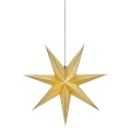 Markslöjd 705791 - Ziemassvētku rotājums GLITTER 1xE14/25W/230V d. 45 cm zelta
