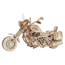 RoboTime - 3D koka mehāniskā puzle Motocikls cruiser