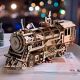RoboTime - 3D koka mehāniskā puzle Tvaika lokomotīve