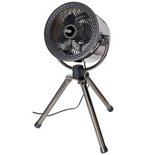 Ventilators ar statīvu TRIPOD 40W/230V, melns