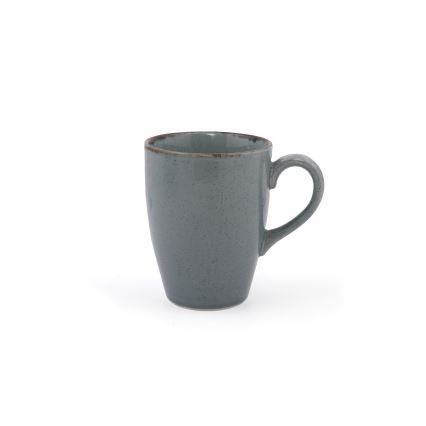 16 daļu trauku komplekts, pelēks, porcelāns