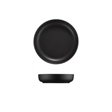 16 gab. ēdienu servīze, melna/porcelāns