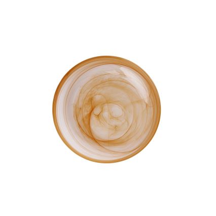 18 daļu galda trauku komplekts, oranžs/stikls