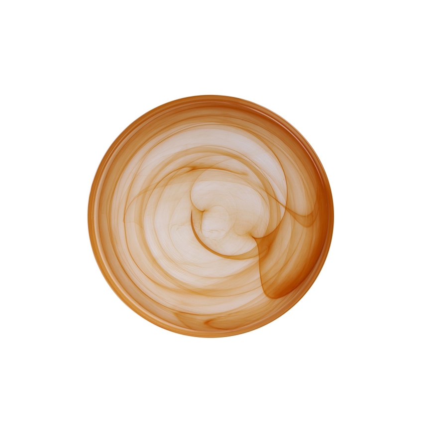 18 daļu galda trauku komplekts, oranžs/stikls