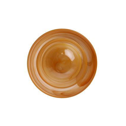 18 daļu galda trauku komplekts, oranžs/stikls