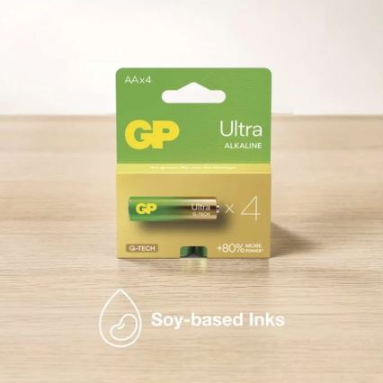 2 gab Alkaline baterija C GP ULTRA 1,5V