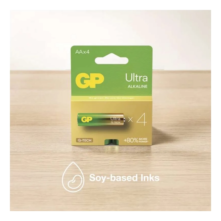 2 gab Alkaline baterija C GP ULTRA 1,5V