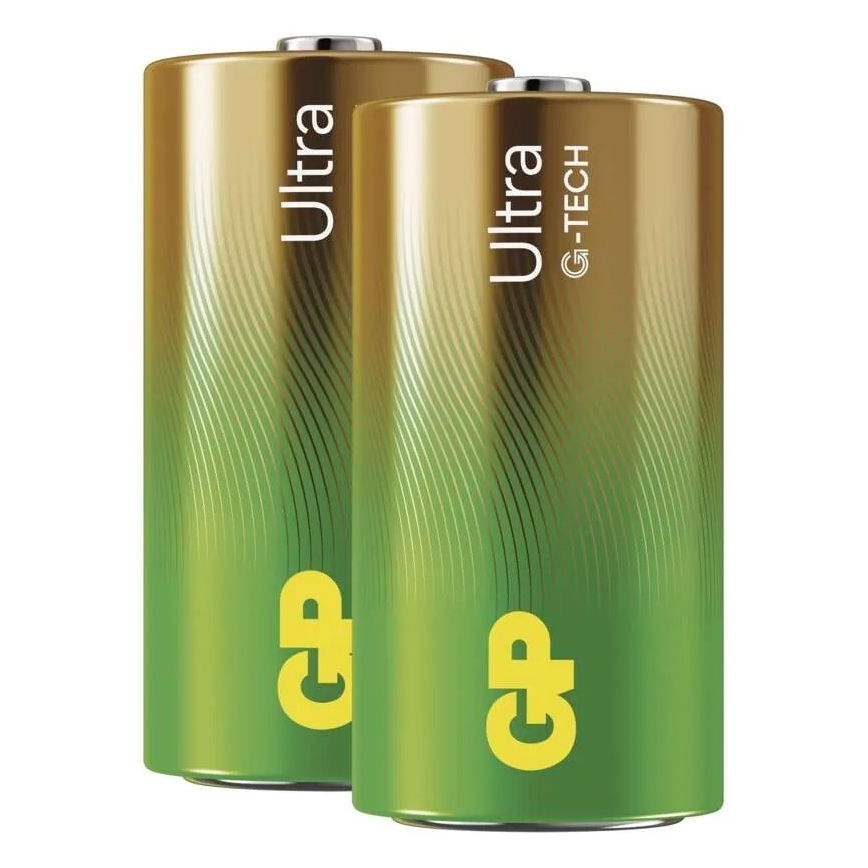 2 gab Alkaline baterija C GP ULTRA 1,5V