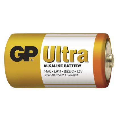 2 gab Alkaline baterija C GP ULTRA 1,5V