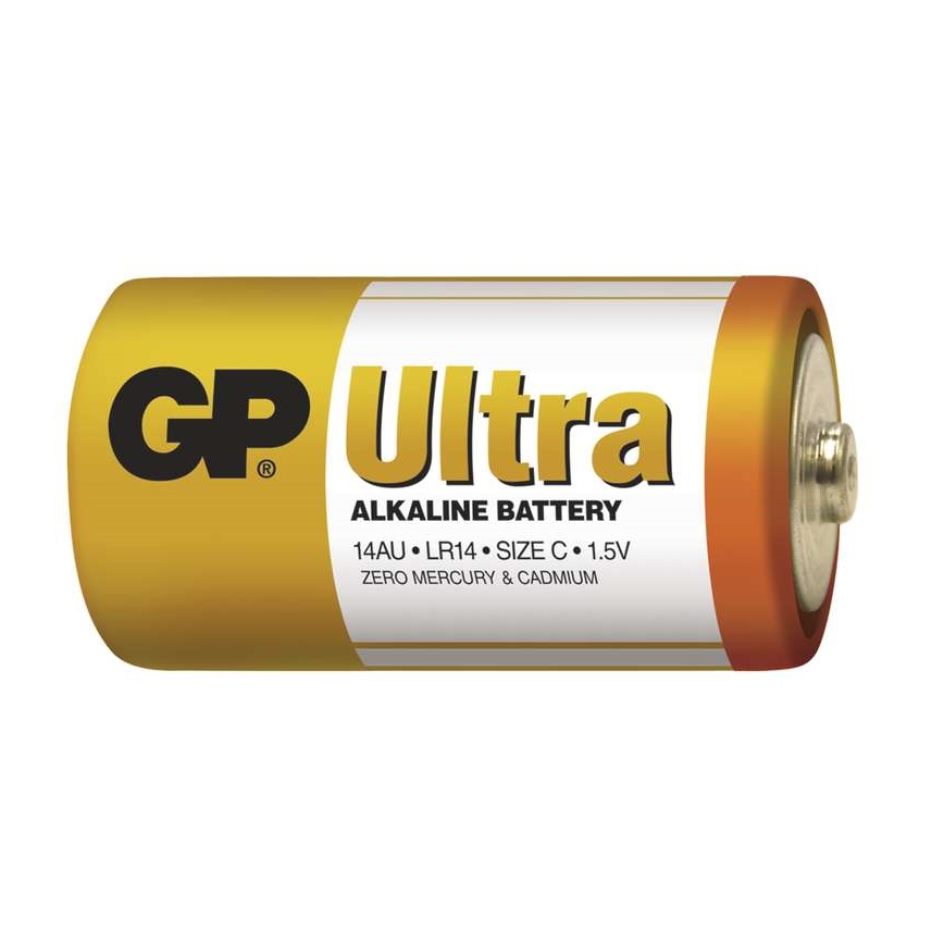 2 gab Alkaline baterija C GP ULTRA 1,5V