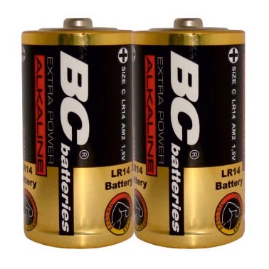 2 gab Alkaline baterija EXTRA POWER C 1,5V