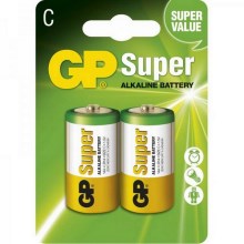 2 gab. Sārma baterija LR14 GP SUPER 1,5V