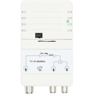 2 joslu antenas pastiprinātājs 230V