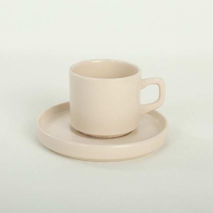 20 daļu krāsains trauku komplekts — izgatavots no akmens masas