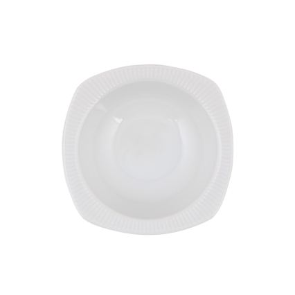 24 daļu baltā porcelāna galda servīze