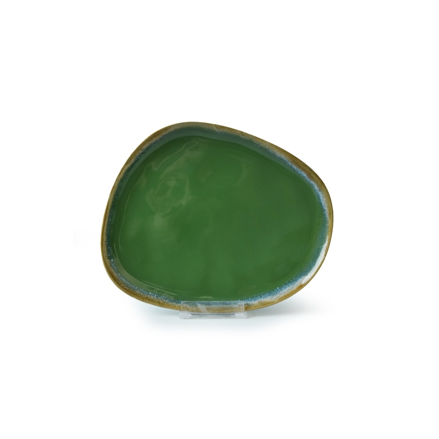 24 daļu daudzkrāsaina galda servīze/akmensmasa