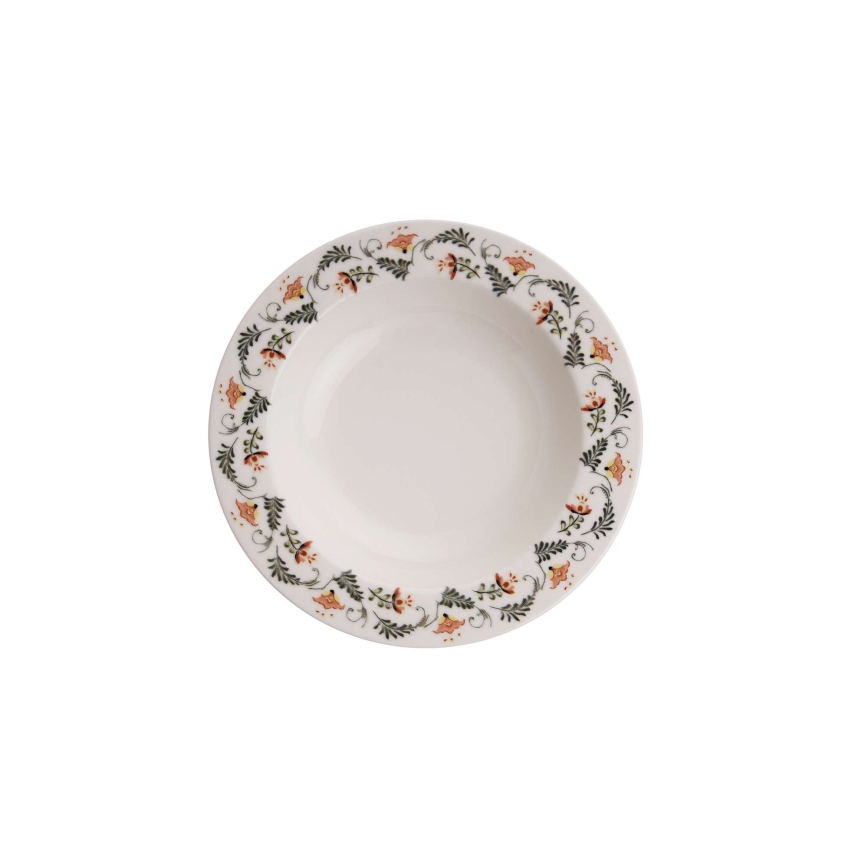 24 daļu daudzkrāsaina porcelāna servīze