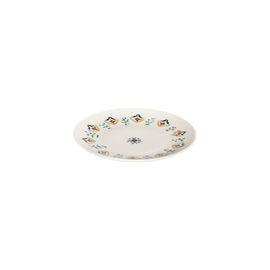 24 daļu daudzkrāsaina porcelāna servīze