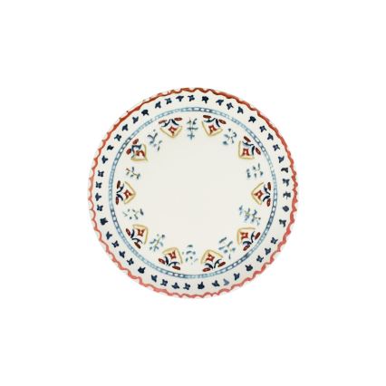 24 daļu daudzkrāsaina porcelāna servīze