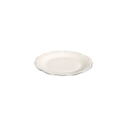 24 daļu galda servīze, balta/sudraba/porcelāns