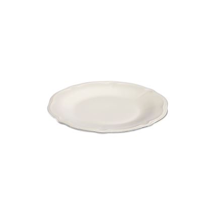 24 daļu galda servīze, balta/sudraba/porcelāns