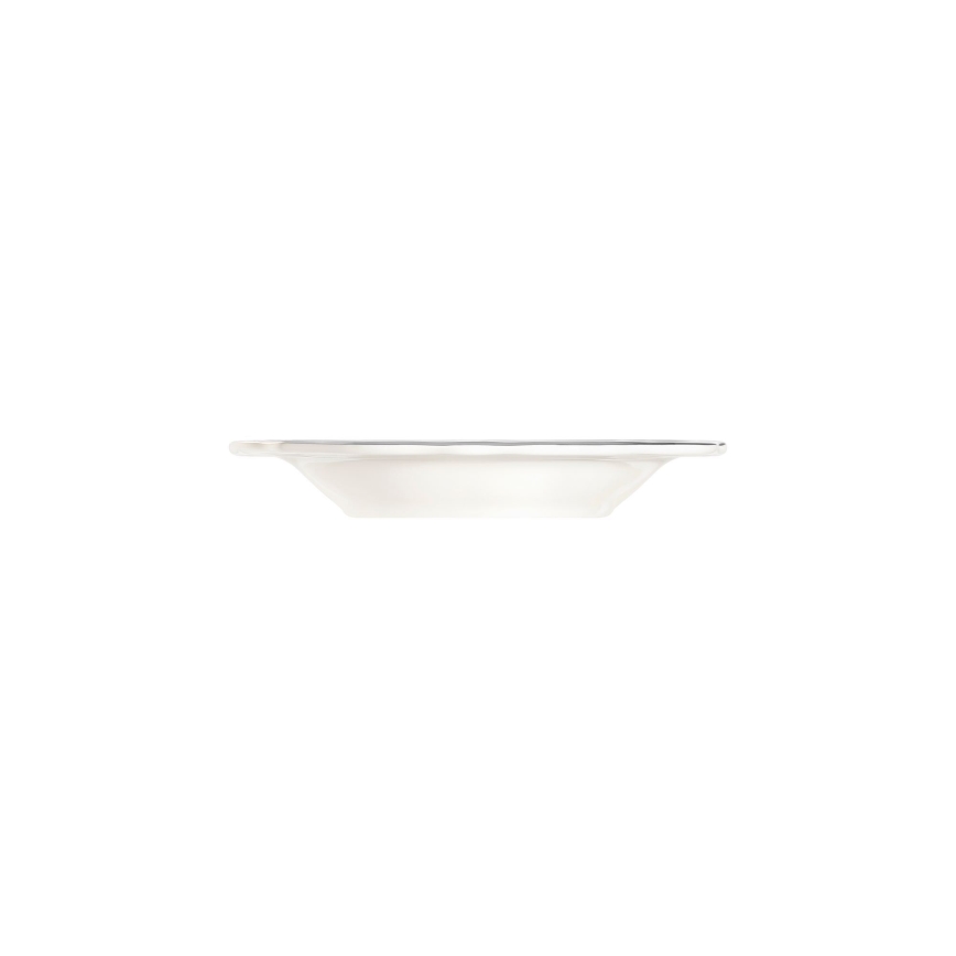 24 daļu galda servīze, balta/sudraba/porcelāns
