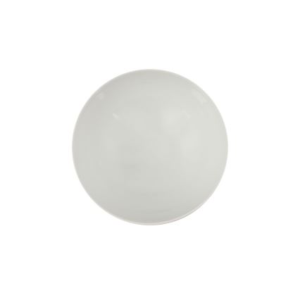 24 daļu galda trauku komplekts, balts/zils, porcelāns