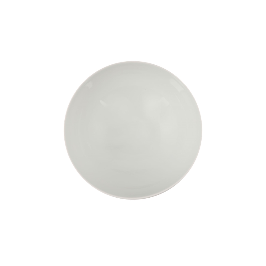 24 daļu galda trauku komplekts, balts/zils, porcelāns