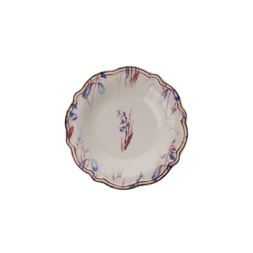 24 daļu krāsaina porcelāna servīze