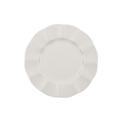 24 daļu porcelāna galda servīze, balta