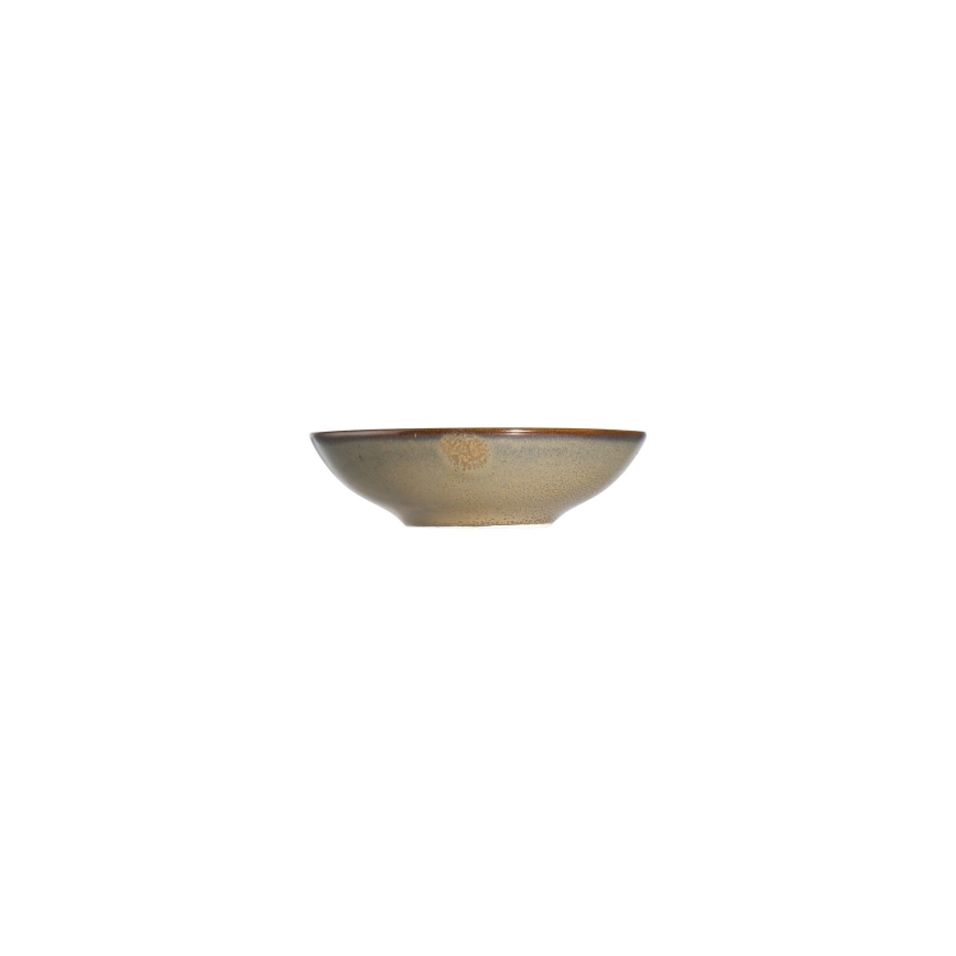 24 daļu porcelāna galda servīze, krāsaina/brūna