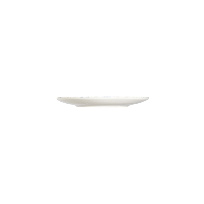24 daļu porcelāna galda servīze, krāsaina/brūna