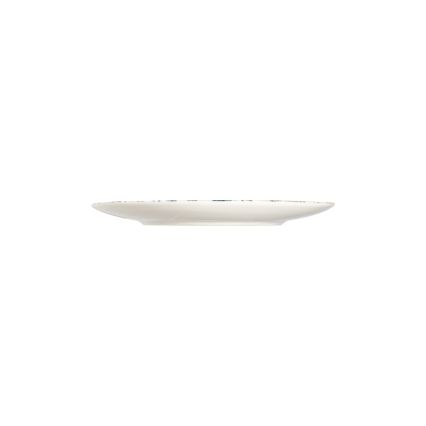 24 daļu porcelāna galda servīze, krāsaina/brūna
