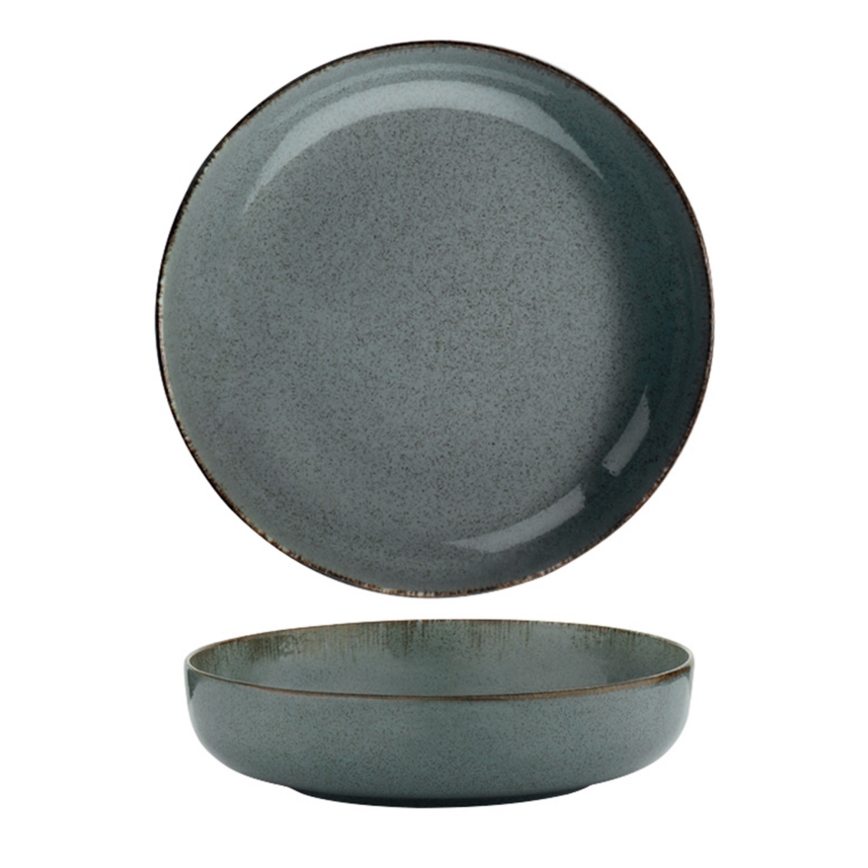 24 daļu porcelāna galda servīze, zila