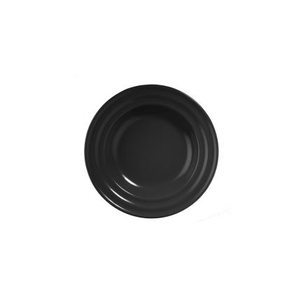 24 daļu porcelāna galda trauku komplekts, melns