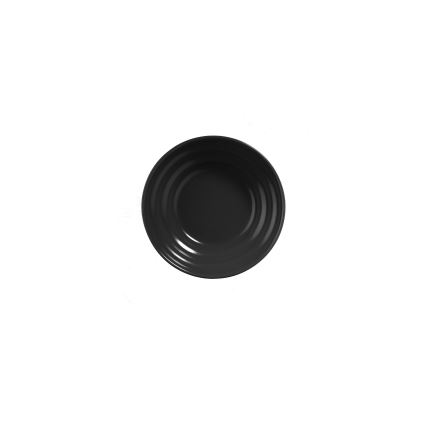 24 daļu porcelāna galda trauku komplekts, melns