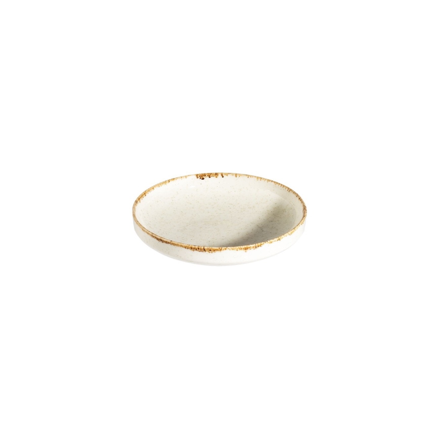 24 daļu porcelāna servīze — balta/bēša
