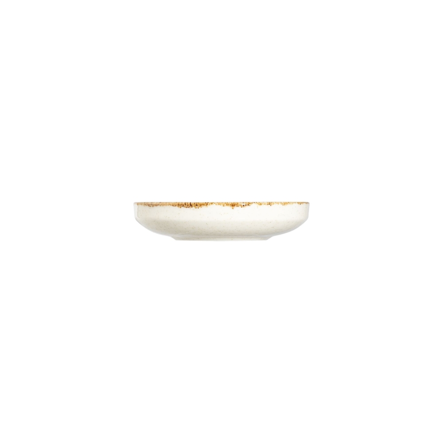24 daļu porcelāna servīze — balta/bēša