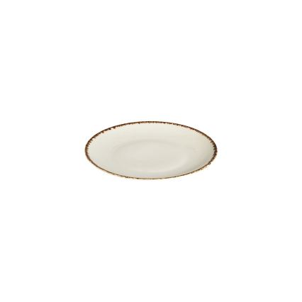24 daļu porcelāna servīze — balta/bēša