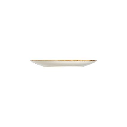 24 daļu porcelāna servīze — balta/bēša